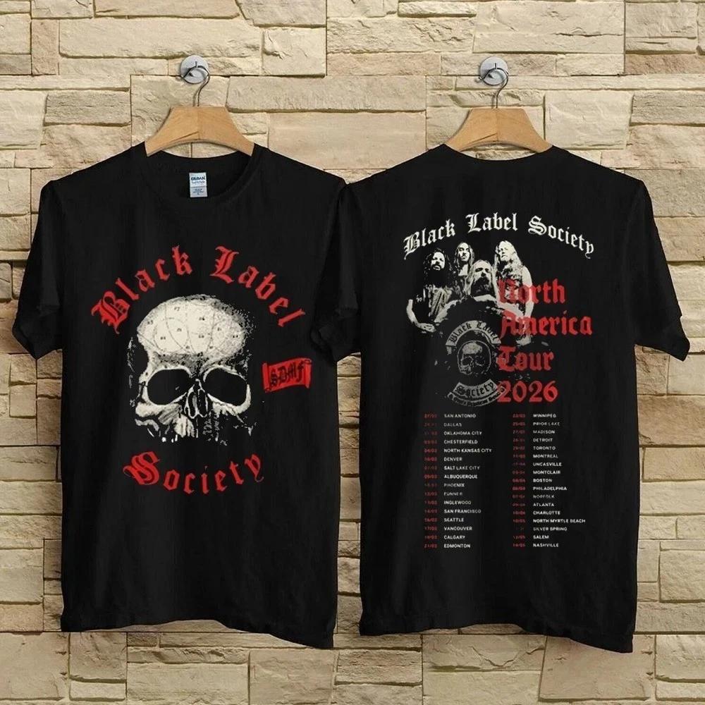 Классическая футболка Black Label Society Тур 2026 L