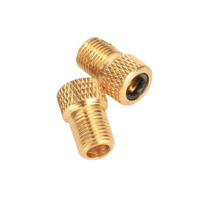 2Pcs Presta To Schrader Valve Converter Bicycle Road Tire Pump Valve Adapter