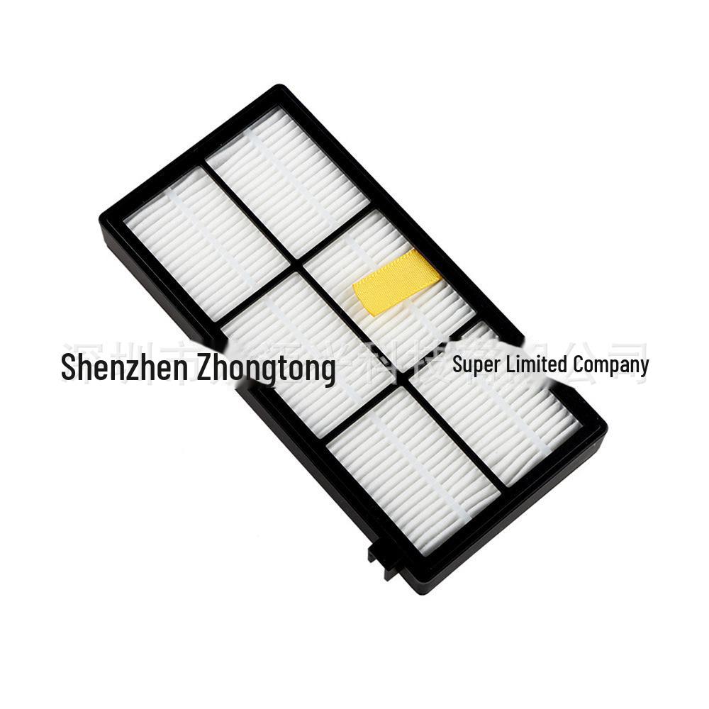 Kompatibles Filter- & Bürsten-Kit für iRobot Roomba 5-8/i7 Serie: Beinhaltet Filter, Walzenbürste, Seitenbürste und Universalrad.