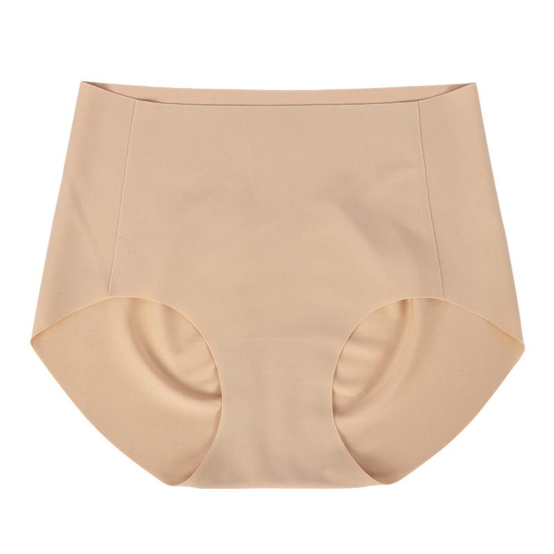 Plus Size Ladies Spring and Summer Light Plastic Belly 7A Antibacterial Breathable Bottom Non Scratch Briefs