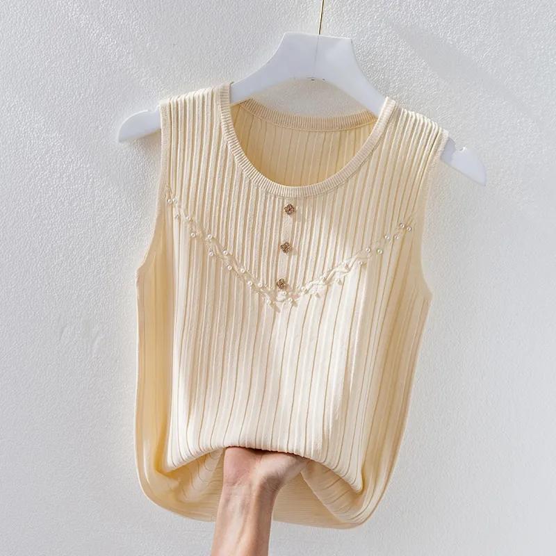 Camisole Women's Summer Inner Suit Loose Outer Wear Bottoming Shirt Sleeveless T-shirt Top