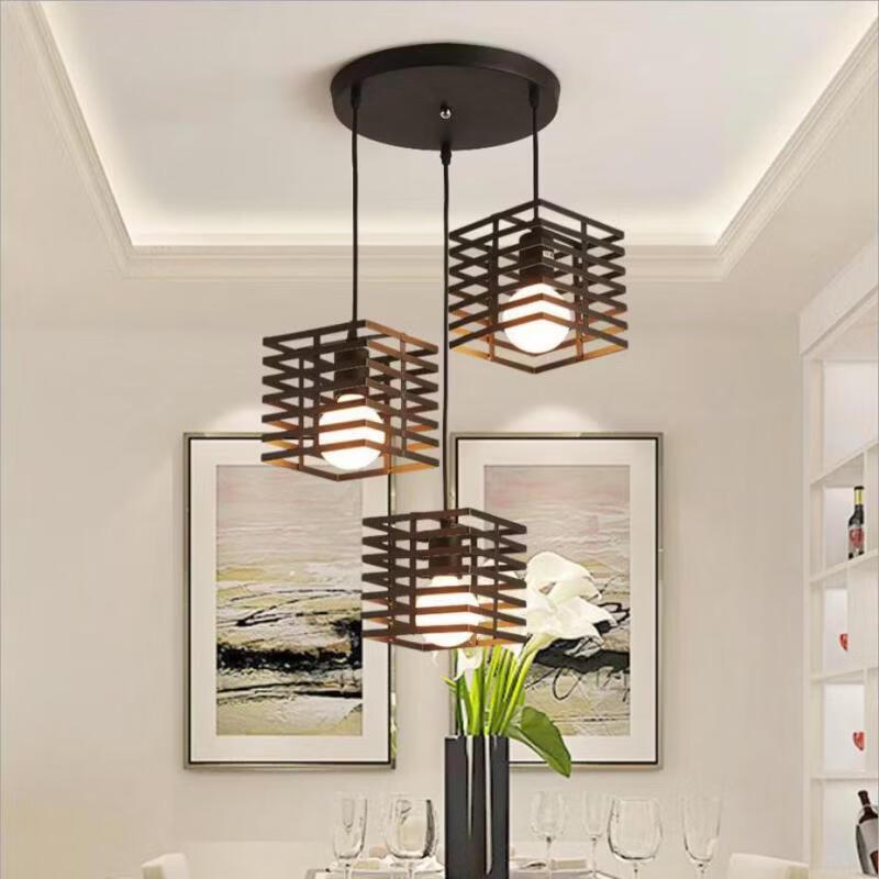 

Modern Wrought Iron Dining Bar Pendant Light