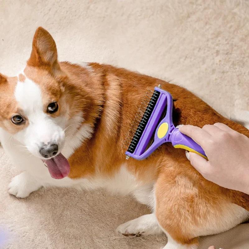 

Remove Floating Hair Cat Comb Brush Cleaner Dog Pet Open Knot Comb