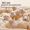 POLOMEISDO Men's 100% Merino Wool V-Neck Knit Vest