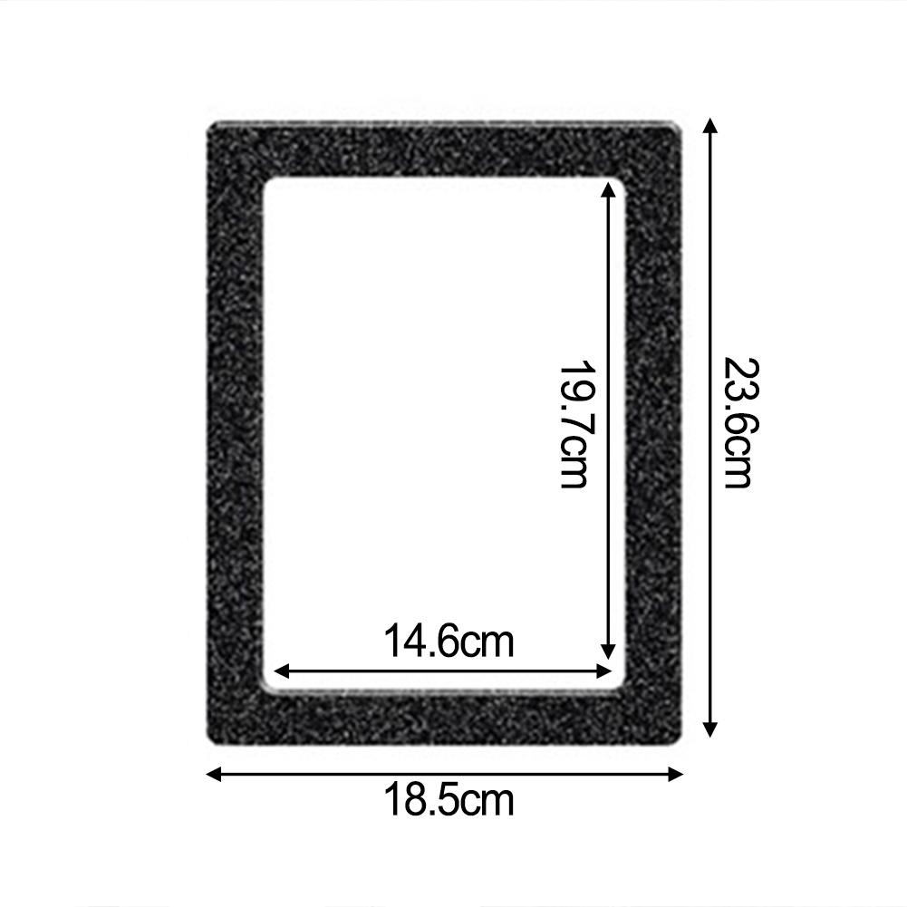 Photo Frame Magnets Holds Orange/pink/white/black PVC