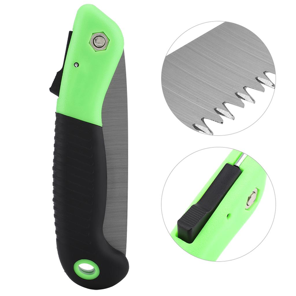   Portable Folding Camp Saw Trimming Wood Tree Garden Woodworking Hand Saws(150mm)