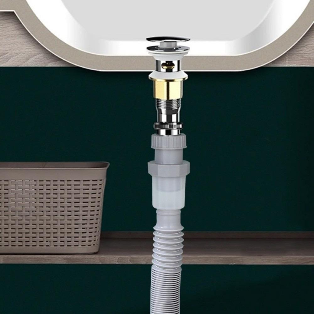 Expandable Drainage Pipe Plastic Drainage Hose Flexible Drain Pipe Washbasin Sink