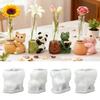 Creative Reusable Silicone Test Tube Vase Mold For Stylish Desktop Decoration Plant Containers And Artistic Ornament