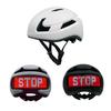 LED Riding Helmet Riding Helmet Smart LED Riding Helmet with  Light Speedometer Remote Control Support BT App Programming