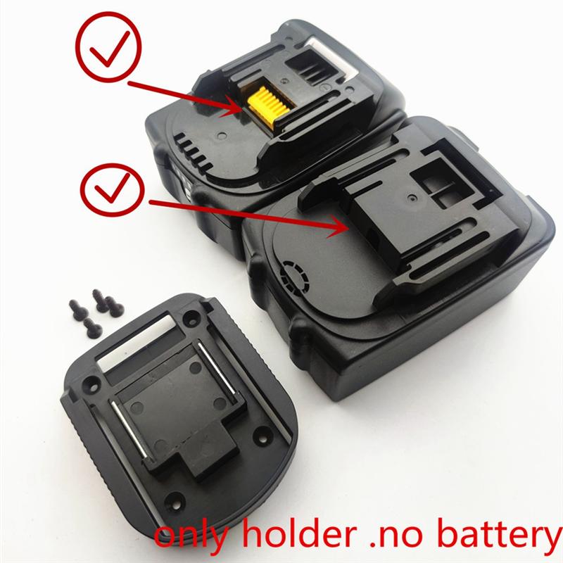 AD23-DIY Battery Adapter Converter Fixing Bracket Battery Base Charging Head Shell For  18V Battery Terminal Block