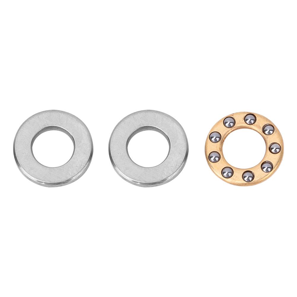 Set de rulmenți plati din oțel de înaltă precizie, 10 buc (F510M 5x10x4mm)