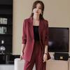 Women's 2026 Spring/Summer Casual Suit Set: Professional & Stylish Jacket with Pants