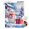 Christmas Snowman Pearl Painting Art Painting Kit Handmade Diy Home Decoration Painting
