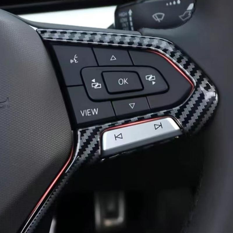 ABS Steering Wheel Panel Cover Trim for Volkswagen VW ID.3 ID.4 ID.6 Broa Sagitar Tharu T-ROC 2025+ Car Accessories