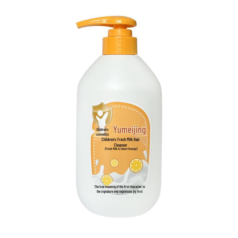 Yumeijing 550g Kids' Strawberry Shower & Hair Gel - Gentle, Hydrating, Softens Hair