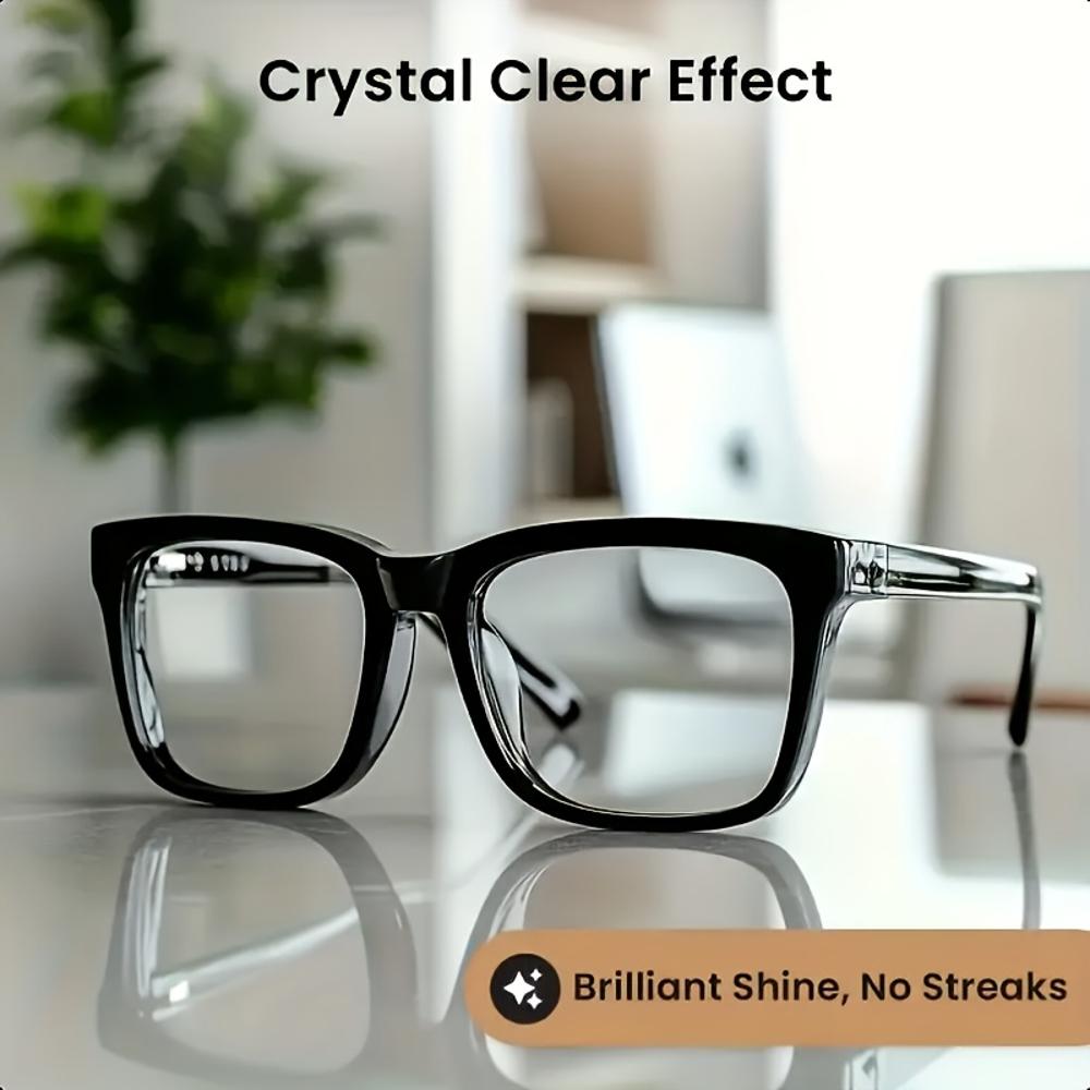 Glasses Scratch Repair Cream - Fast-Acting, Non-Toxic Scratch Remover for Lenses, Headlights, Windshields & More - Safe & Effect