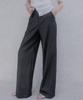 Memua Fake Denim Herringbone Slacks