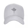 Nail Cross and Crown of Thorns. Baseball Cap Cute Sun Hat For Children Trucker Hat Anime Hat Female Men's