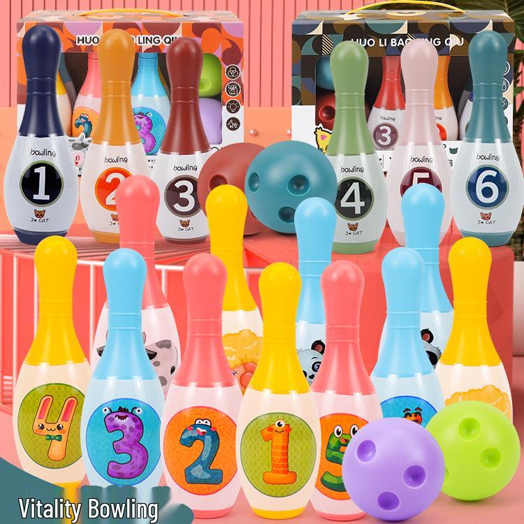 Children's Indoor Bowling Game: Interactive Role-Playing Ball Toys for Kindergartens