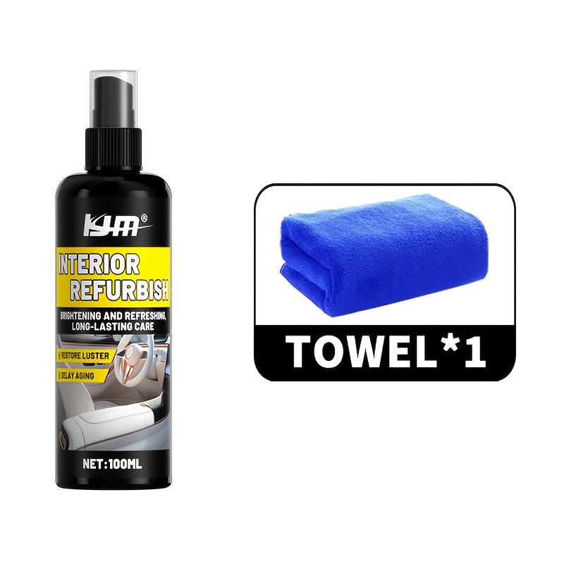 

Car Interior Refresh Spray, Car Interior Refresher Agent, Suitable for Sofa Seats, Ceiling, Rugs, Dashboard, Door Panels, Trunk