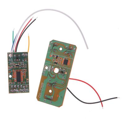 4ch RC dálkové ovládání 27MHz obvod PCB vysílač přijímač deska rádiový systém pro RC auto