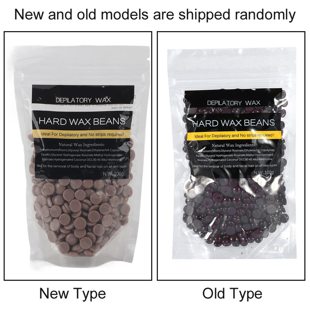 10Types 100g/Bag No Strip Depilatory Arm Leg Hair Removal Hard Wax Waxing Beans
