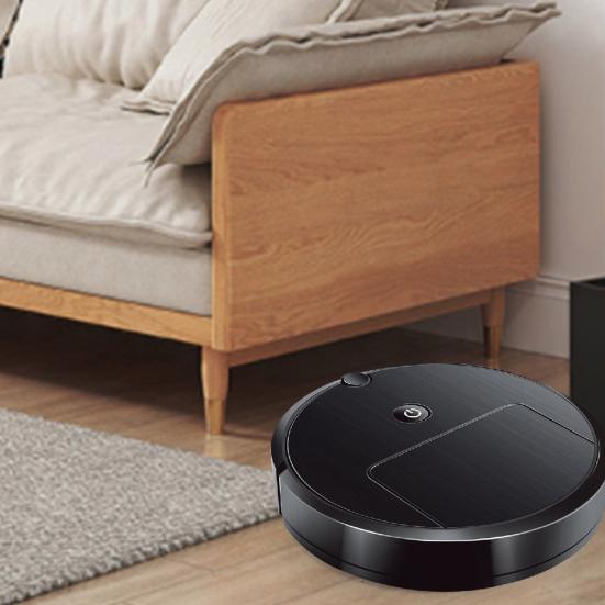 Sweeping Robot USB Fully Automatic Mopping And Vacuum Cleaner One-Click Start Powerful Cleaning Robot Slim Silent Mopping Robot for Home Office