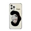 Creamy Smiley Face Suitable for 16pro Max Apple Iphone15 Mobile Phone Case 11 Makeup Mirror Xs Anti Fall 14 Hard