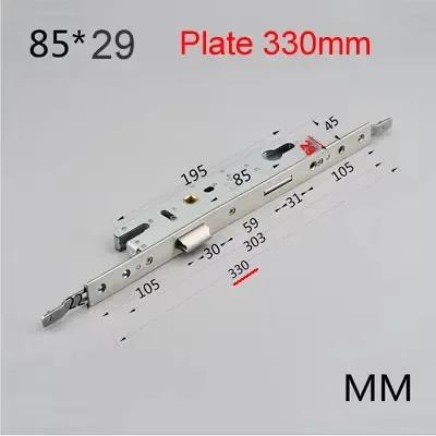 Aluminum Alloy Door Lock Body Margin 8534 8530 9230 9234 Lift Handle Lock It for 32mm Lock Cylinder