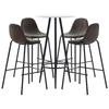 Ensemble de bar 5 pcs Tissu  foncé