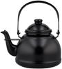 Hearth Designs Mini Retro Matte 1.5L Kettle, Black, MRTK-02