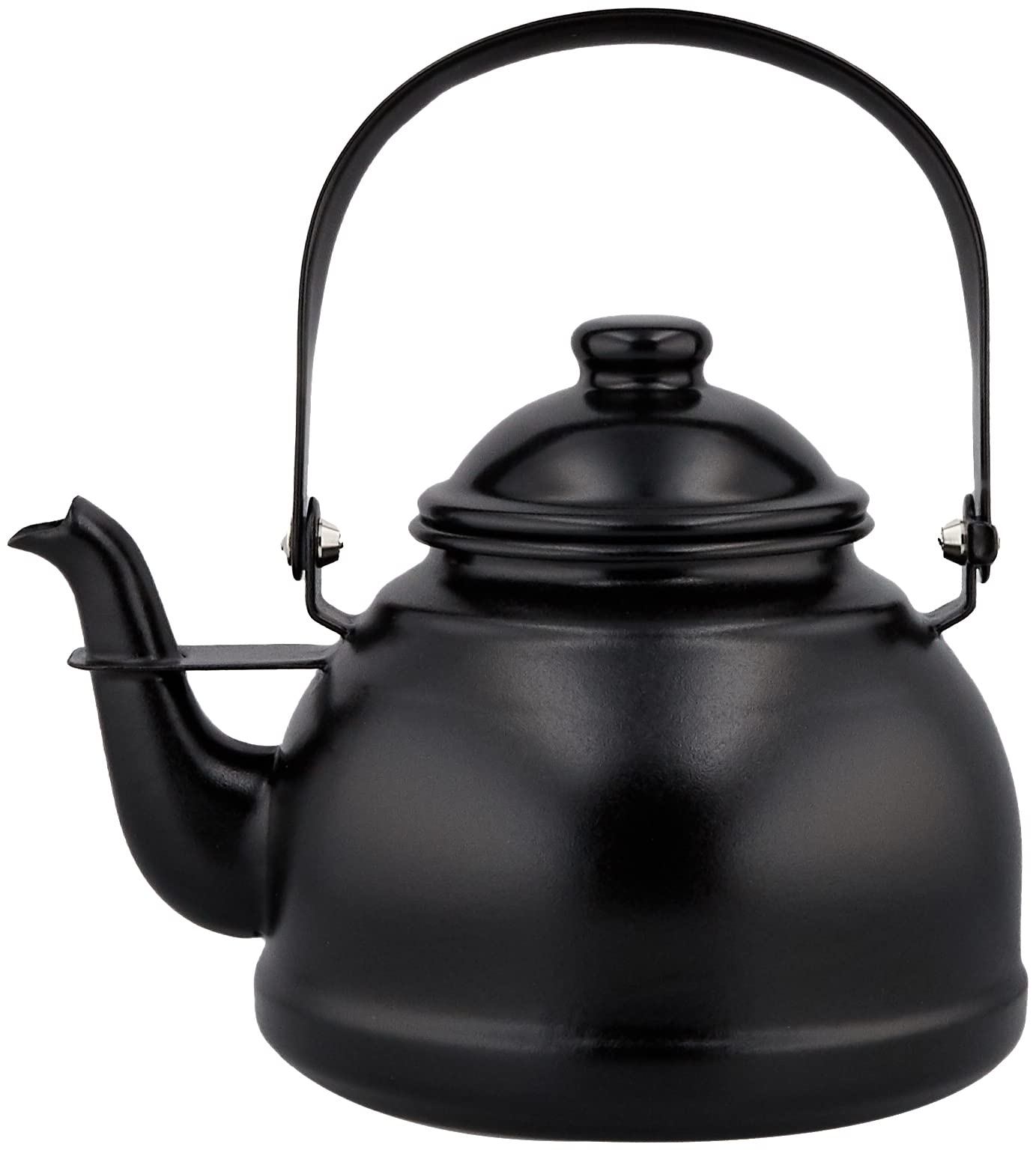 

Hearth Designs Mini Retro Matte 1.5L Kettle, Black, MRTK-02