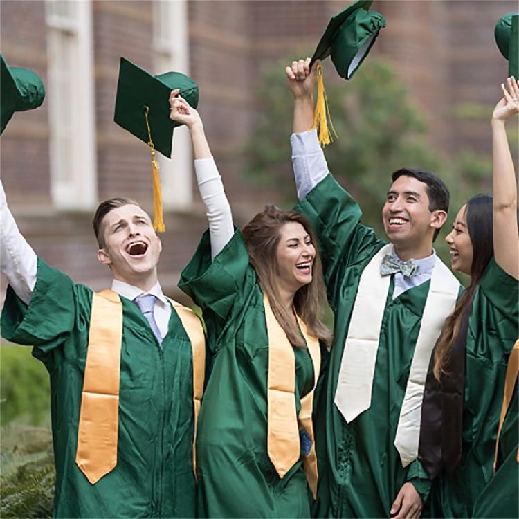 1/3 Pezzi Stola Accademica Multiuso Per Cerimonie di Laurea e Conferenze Tessuto Morbido Cerimonia Nastro Onorevole