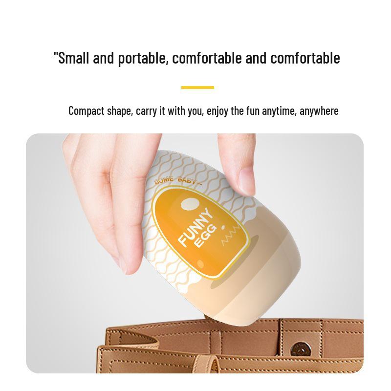 Comele Funny Men's Egg Airplane Cup - Portable Erotic Bedroom Fun Toy