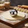 Dumpling Wrapper Roller Easy To Hygienic Surface Rolling Ball Stainless Steel Pastry Press for