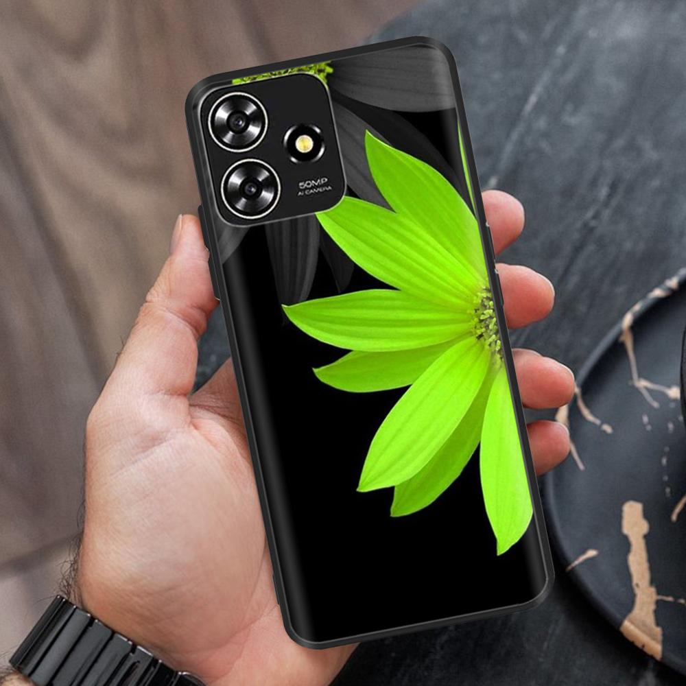 For ZTE Blade A73 Case Soft Black Silicone Bumper Phone Cover Funda For ZTE Blade A73 5G Cases For ZTE Blade A73 4G Fundas Coque