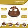 Cute Fidget Squeeze Poo Toy Stress Balls Stress Relief Sensory Funny Poop Shape Kids Adults Fidget Joke Prank Toy Party Favors