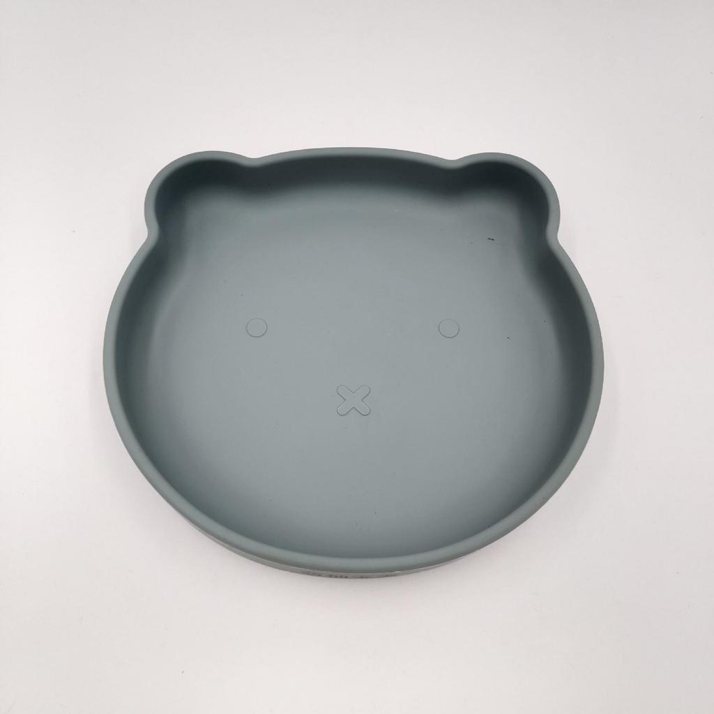 Silicone Suction Plate for Infants and Toddlers - Little Bear Design