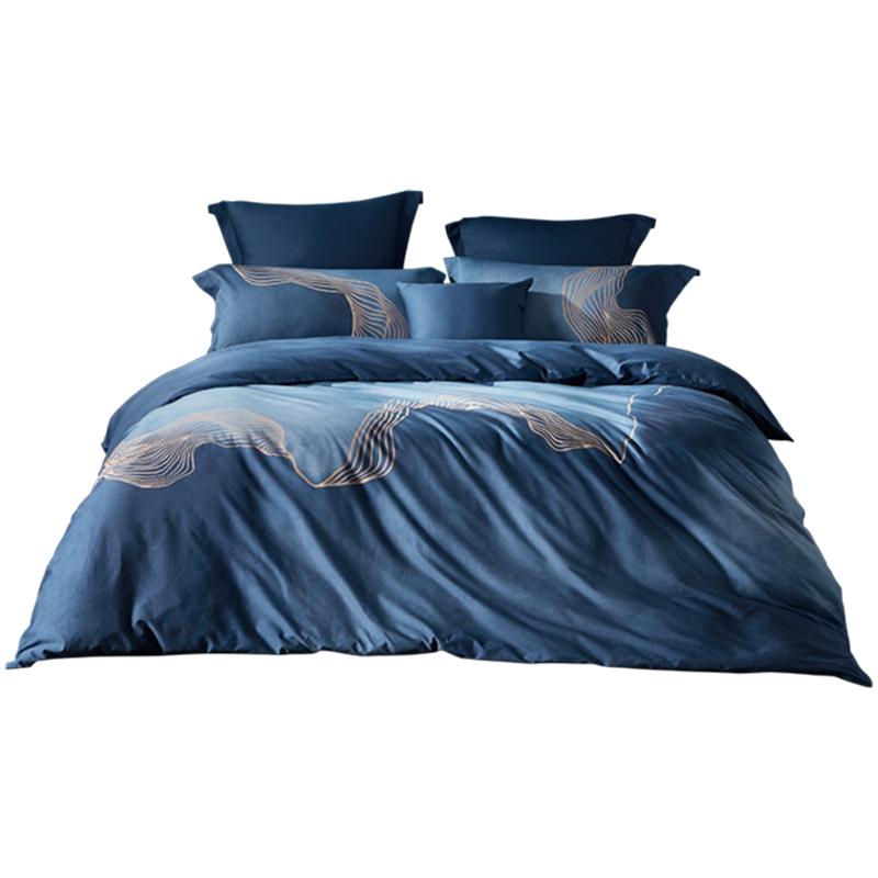 LOVO Luolai Luxury Cotton Bedding Set 1.5m Bed (Duvet 200x230cm)