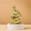Creative Reader Decors for Wedding Gift Reading Human Figurines Resins Statue Decorations for Hotel Lobby