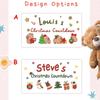 Personalized Fabric Advent Calendar Christmas Countdown Keepsake Eco Friendly Wall Hanging Festive Home Decor 24 Days Xmas Gift