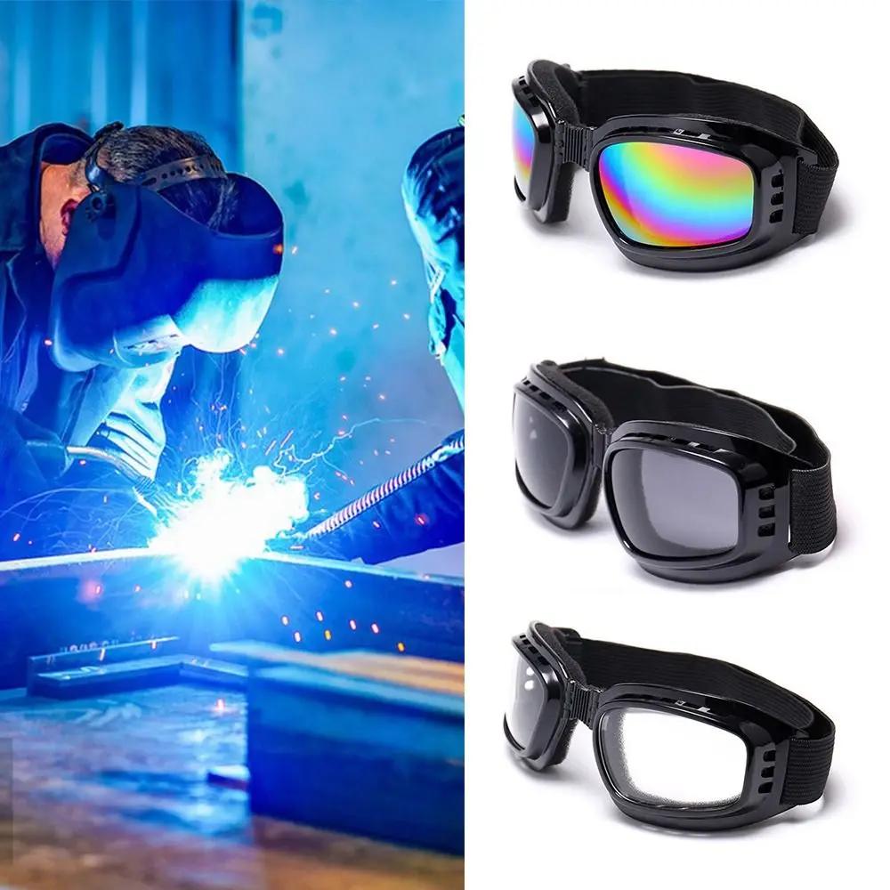 Plastic Folded Protective Glasses Mutlicolor Windproof Ridding Anti-goggles Cycling Impact Resistant Skiing Protective Eyewear