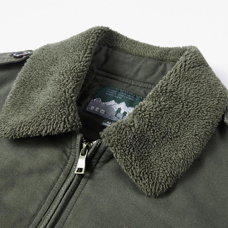 Winterjacke Herren Militär Herrenjacken und Mäntel Oberbekleidung Windbreaker Herrenjacke Große Größe