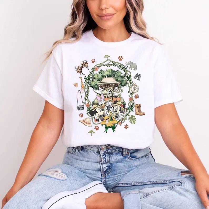 Animal Kingdom Mickey And Pals Inspired Tshirt S