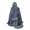 Vintage Denim Bag Multi-functional Chest Bag Women Backpack