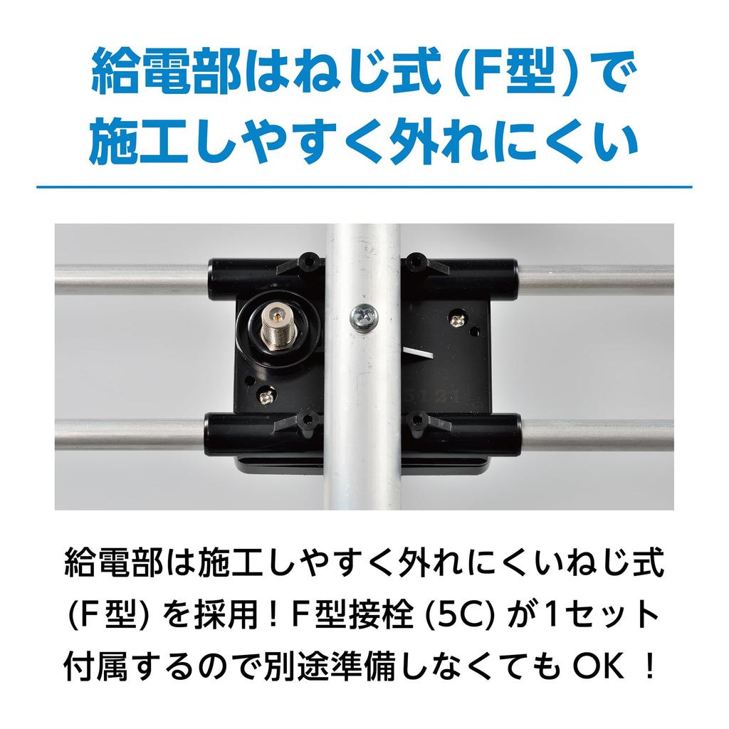 Nippon Antenna UHF antenna part F AU8F 8-element (feed type)