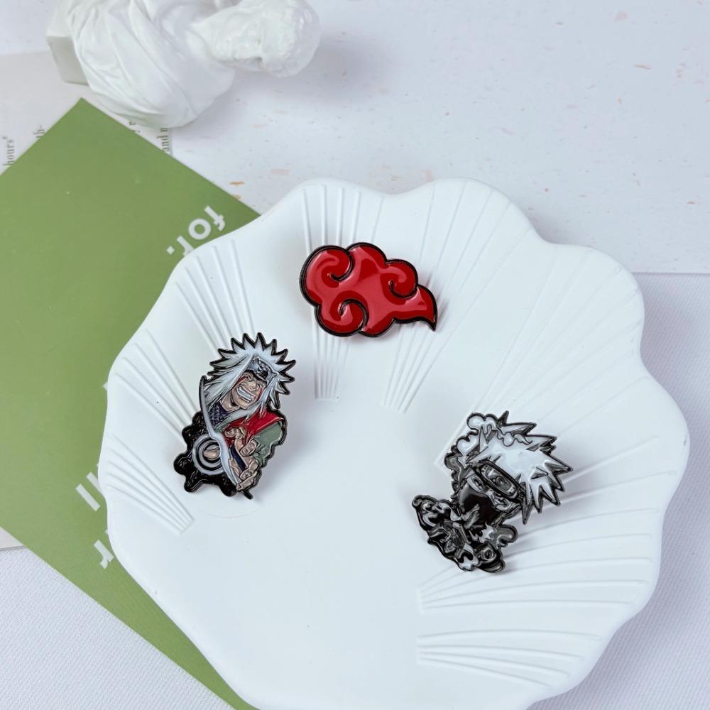 Cartoon Anime Dragon Ball Funny Metal brooch badge accessory Character Creative DIY Assembly Pin Clothes Decorative Jewelry Gift Presents Friends toy