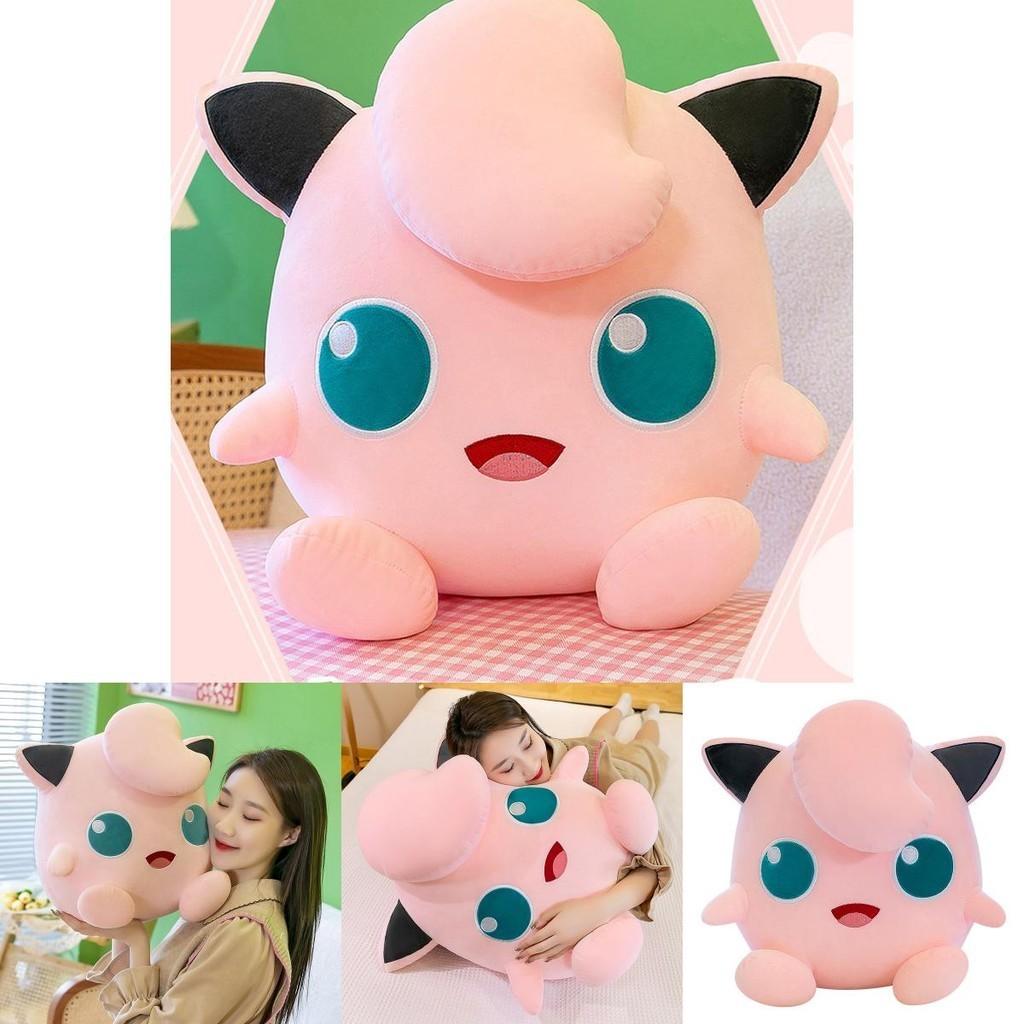 Cute Jigglypuff Plush Toy, Soft Short Fur, Pp Cotton Filling, 30-50cm Height