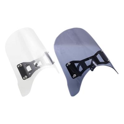 Motorcycle Cruiser Windshield Windscreen with Mounting Kit for CB650R 2018-2020