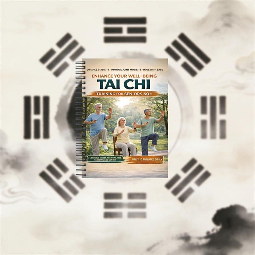 Tai Chi Gehen für Senioren: Ein 28-Tage-sanfter Tai-Chi-Plan für Gleichgewicht, Stabilität, Gesundheit und Bewegung